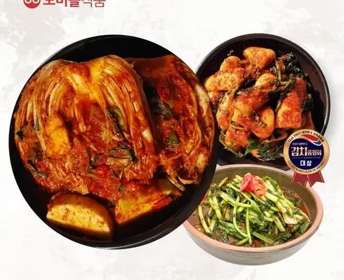 오늘의 핫템 도미솔 포기5.5kg오이김치2kg깻잎김치0.5kg 총10kg 추천상품 가격정보