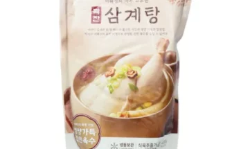 오늘의 핫템 이혜정의 아주 고소한 꽉찬 삼계탕 7팩 총 8.4kg 장단점 후기